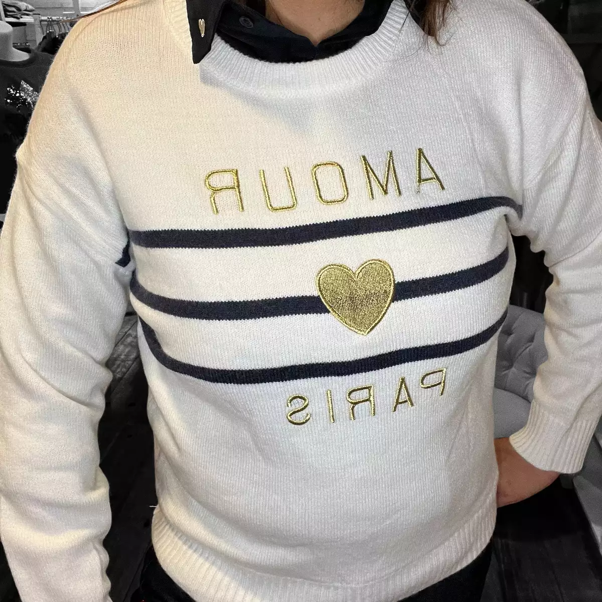 Pull AMOUR PARIS