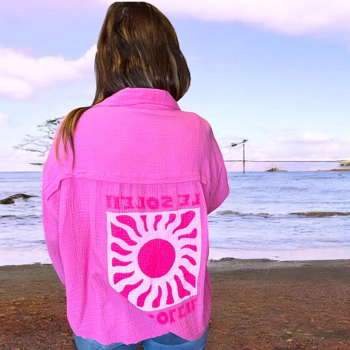 Chemise LE SOLEIL fuschia
