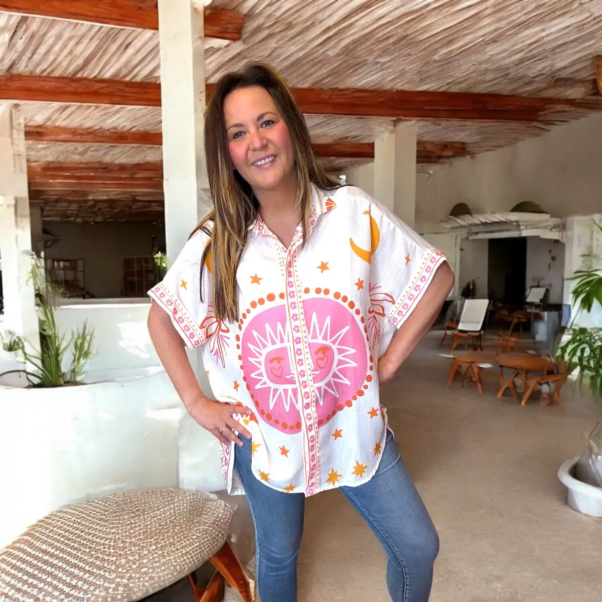 Chemise longue oversize ASTRO