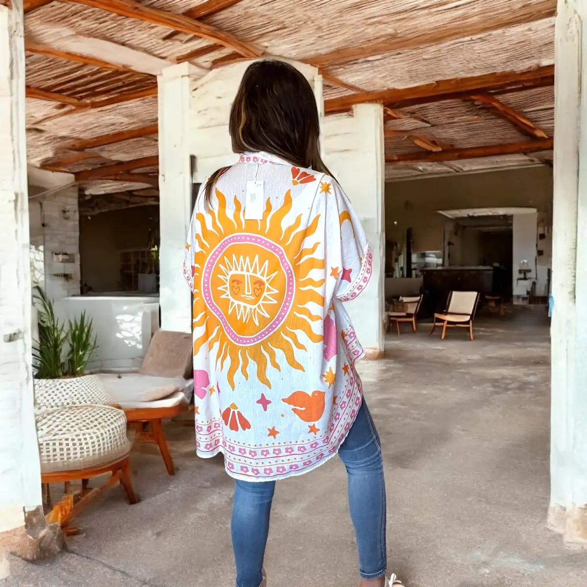 Chemise longue oversize ASTRO