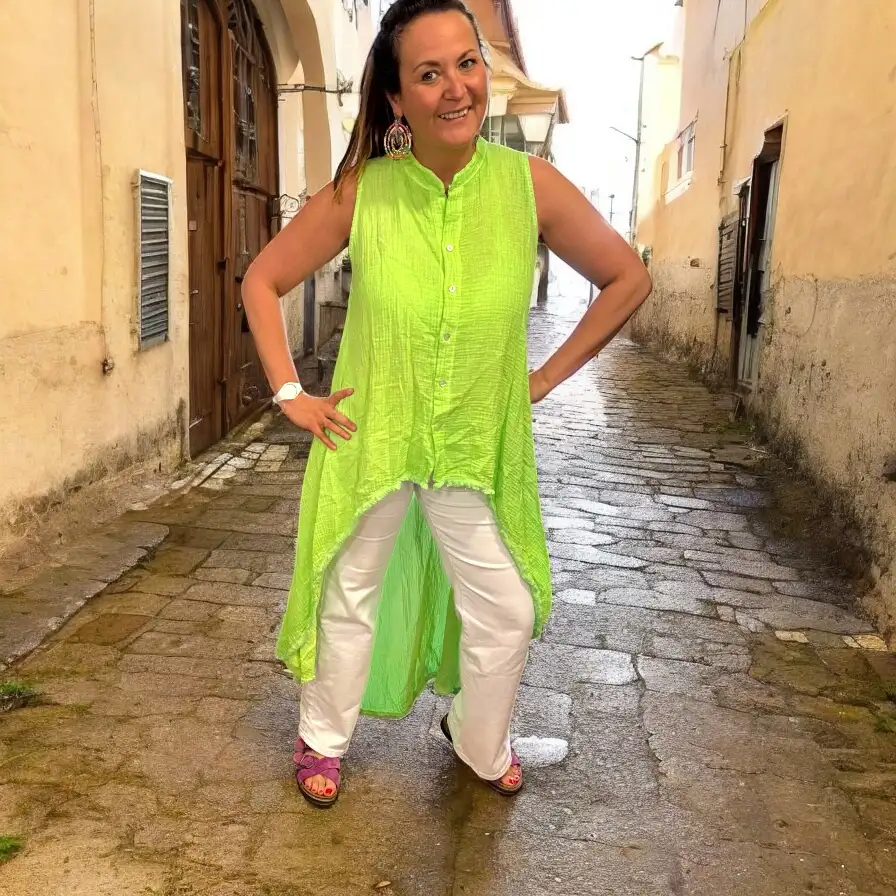 Tunique Palerma Vert fluo