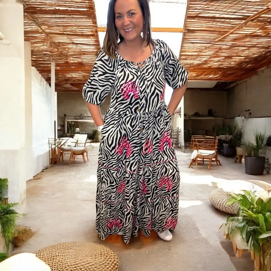 Robe SABY Zèbre