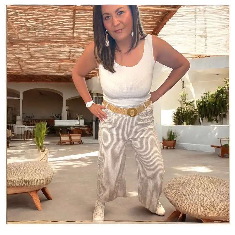 Pantalon Marina Beige