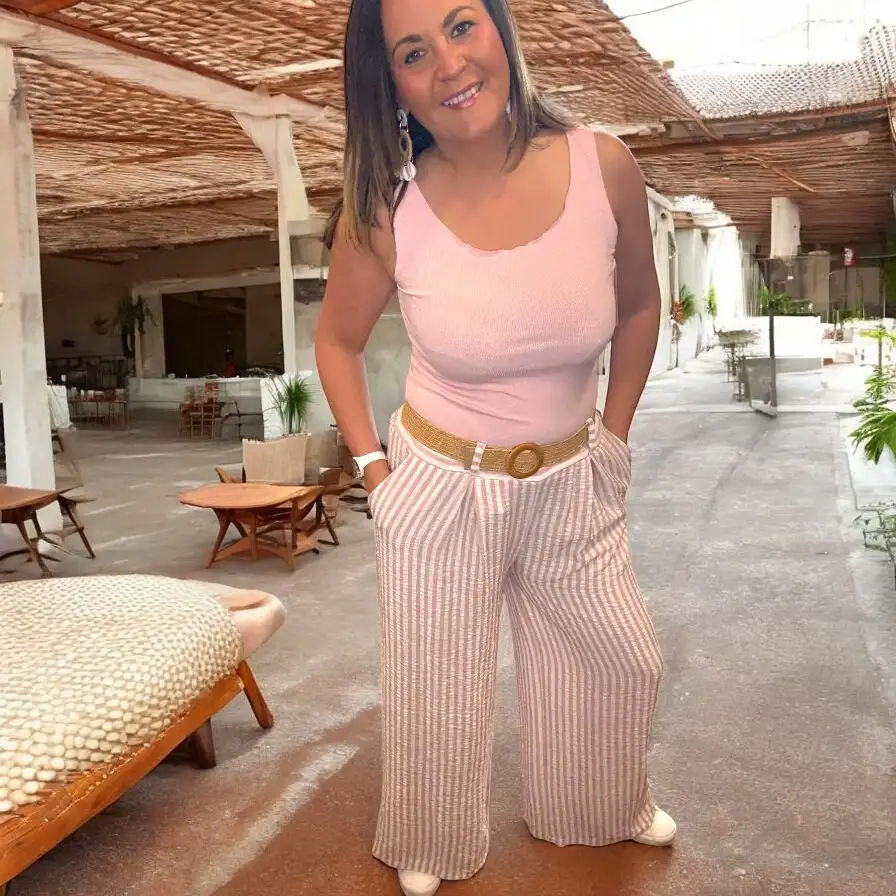 Pantalon Marion Rose