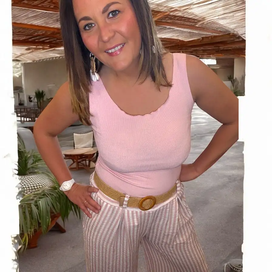 Pantalon Marion Rose