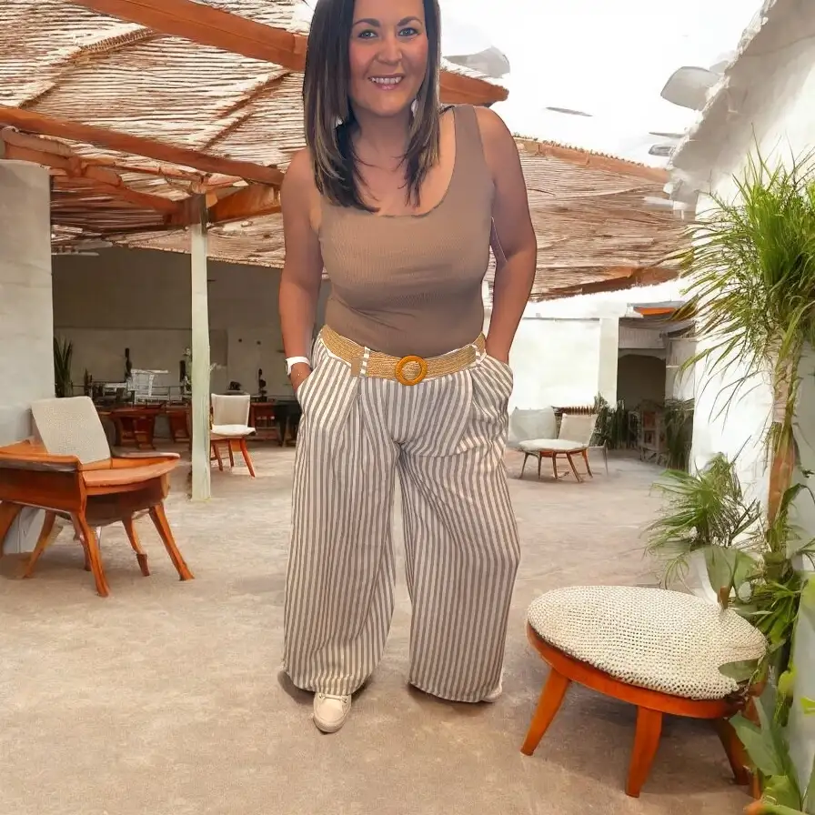Pantalon Marion Taupe