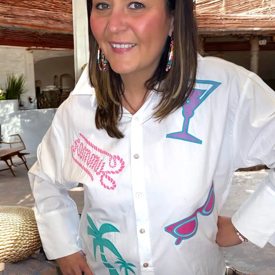 Chemise oversize Coquillage