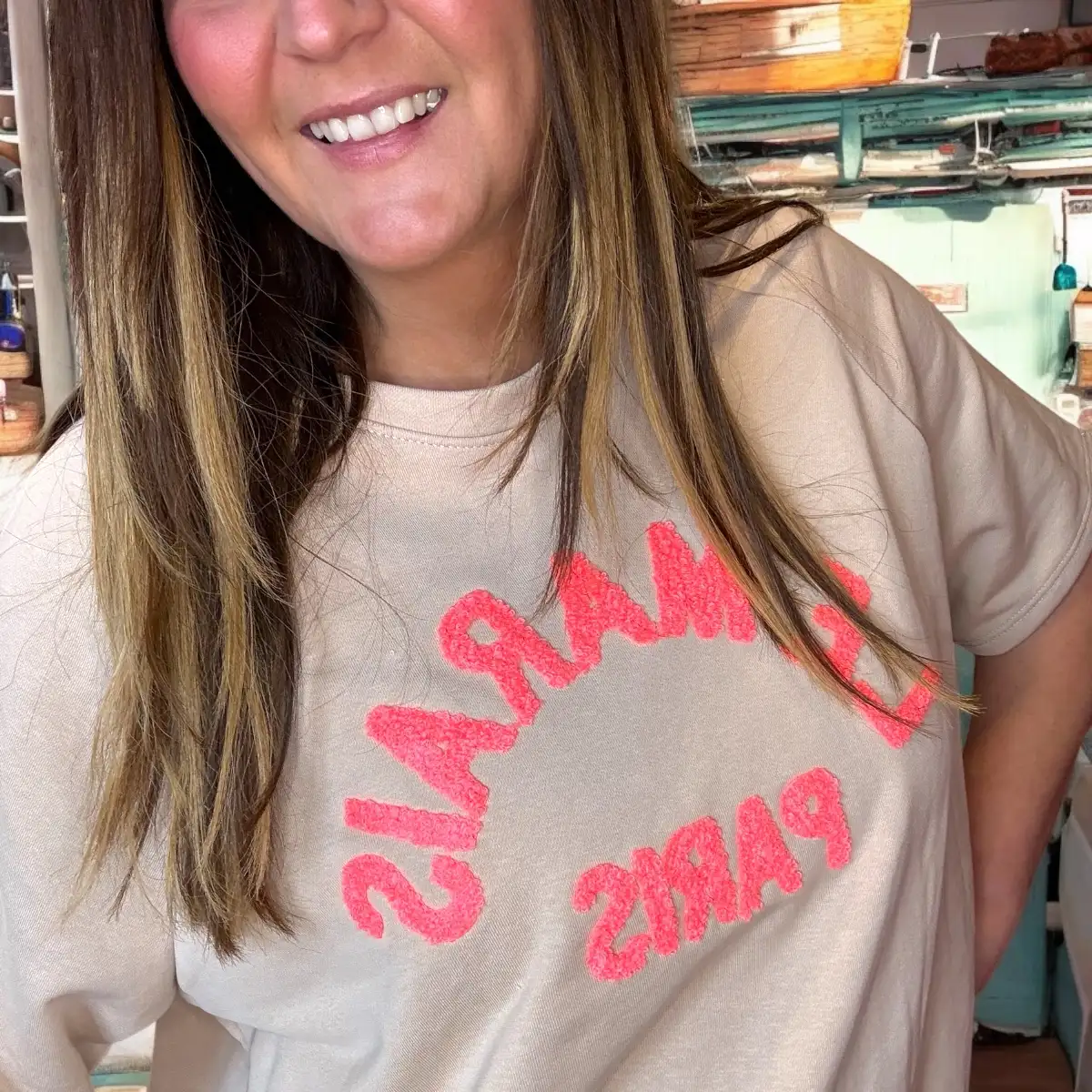 Sweat LE MARAIS camel