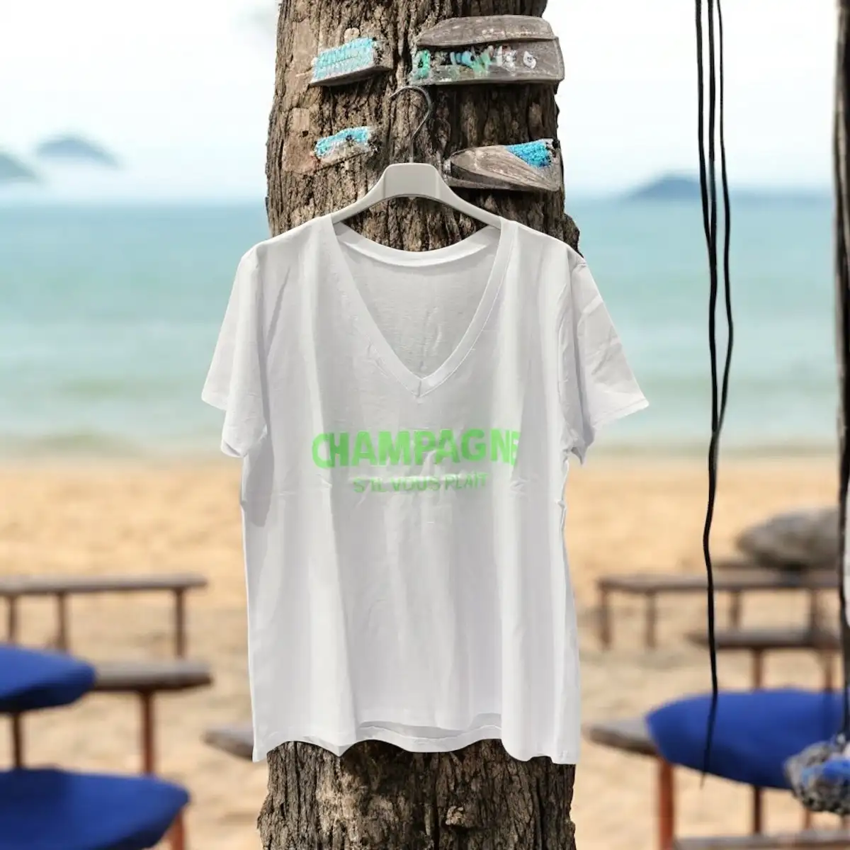 T shirt Champagne SVP