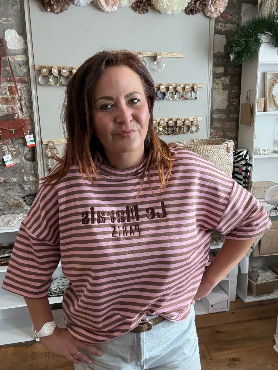 T Shirt sweat LE MARAIS #627