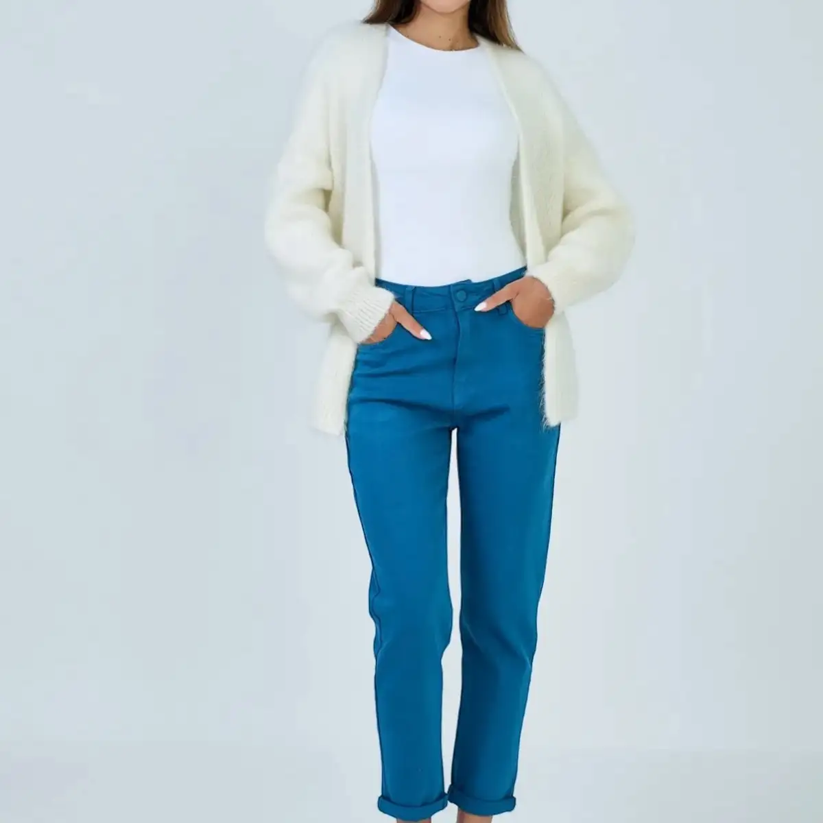 Mom Fit EMMA #691 Bleu