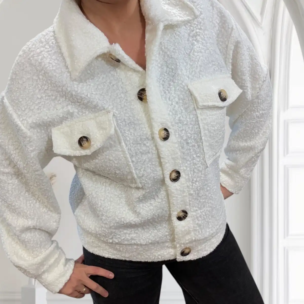 Veste Aline #702 Ecru