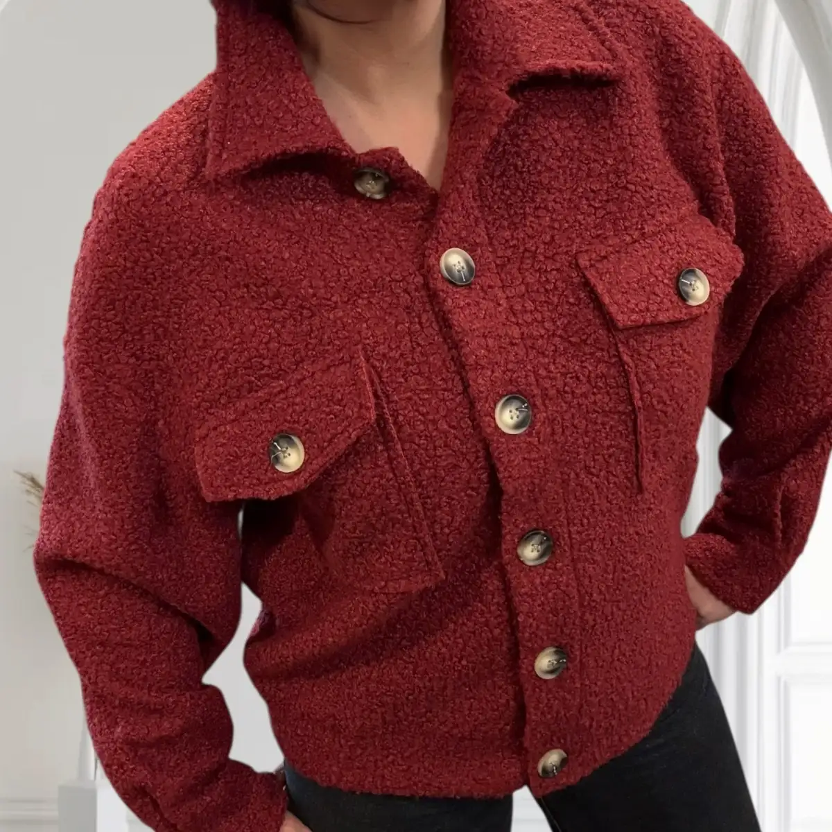 Veste Aline #702 Bordeaux