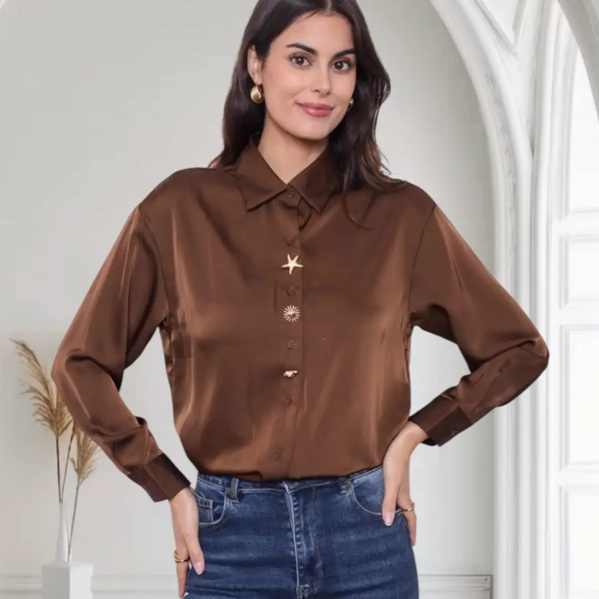 Chemise Cariba #734 Choco