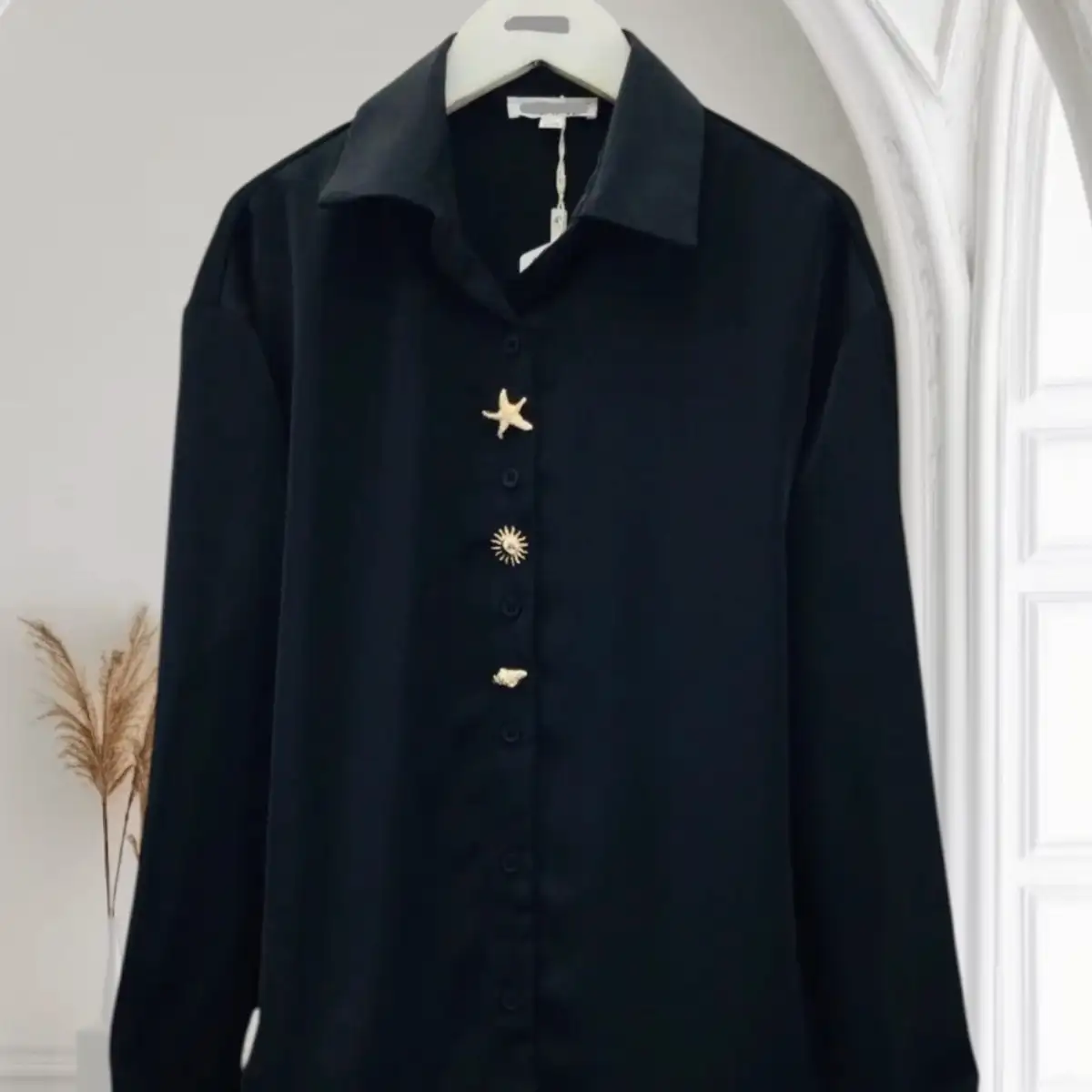 Chemise Cariba #735 noir