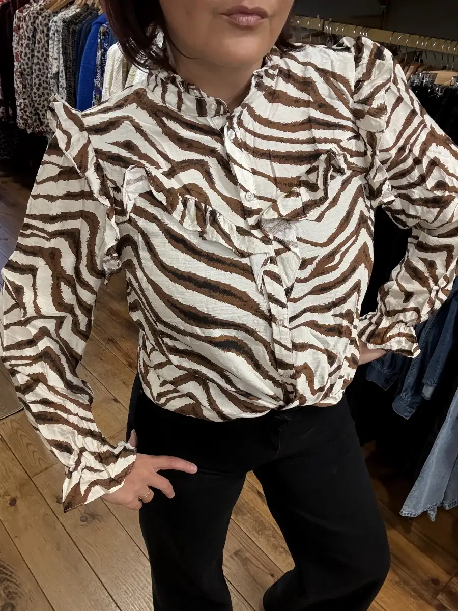Chemise voile Zébra #746
