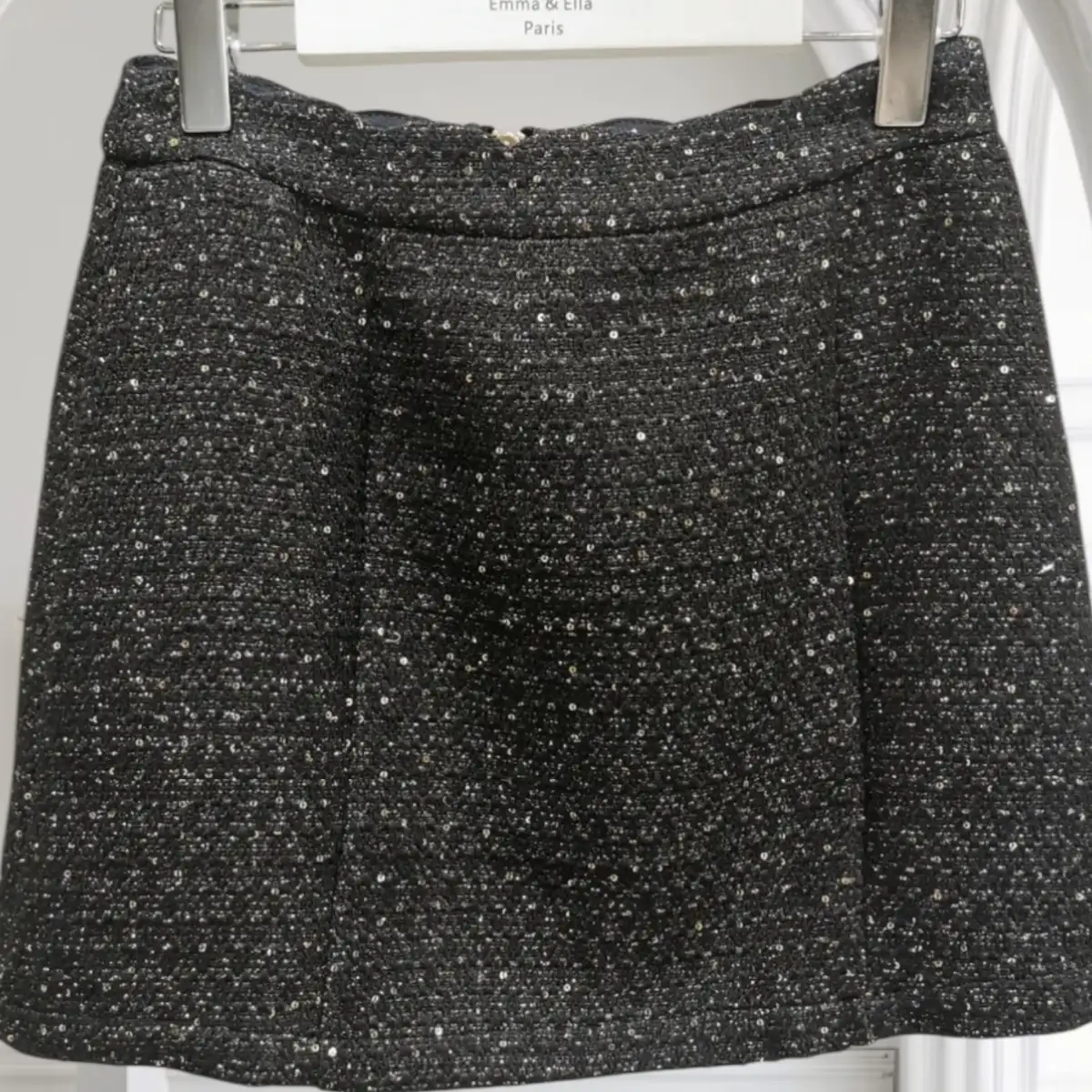 Jupe en tweed #769 noir