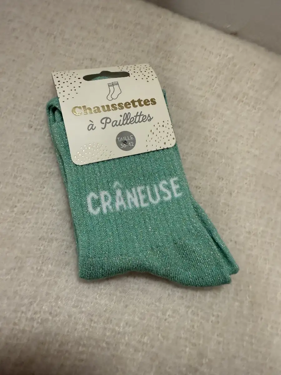 Les Chaussettes à Paillettes CRANEUSE