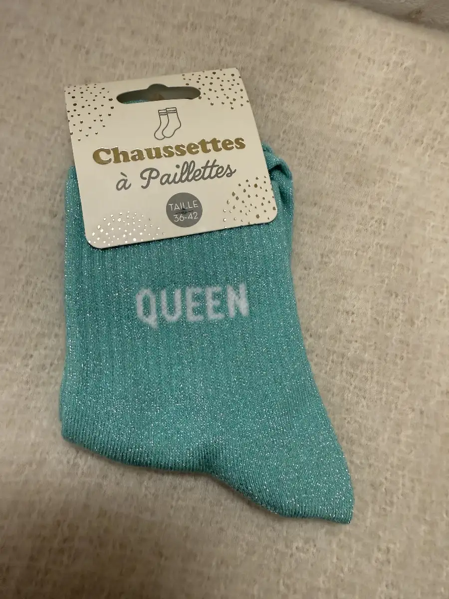 Les Chaussettes à Paillettes QUEEN