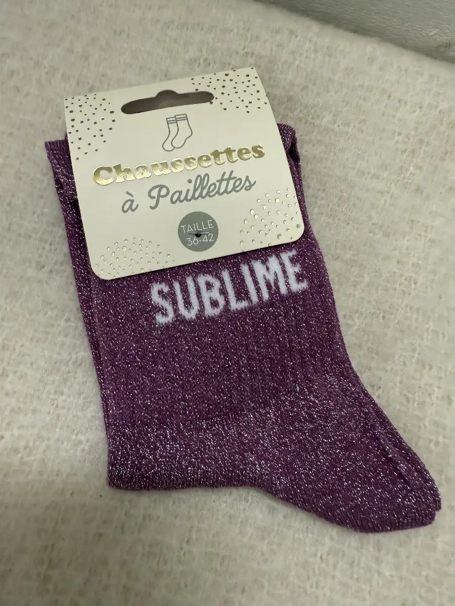 Les Chaussettes à Paillettes SUBLIME