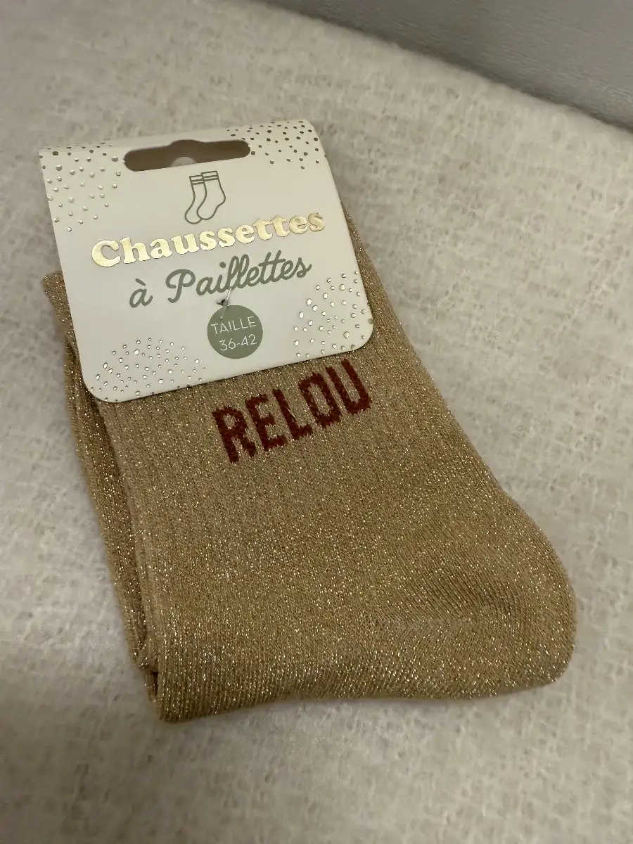 Les Chaussettes à Paillettes RELOU