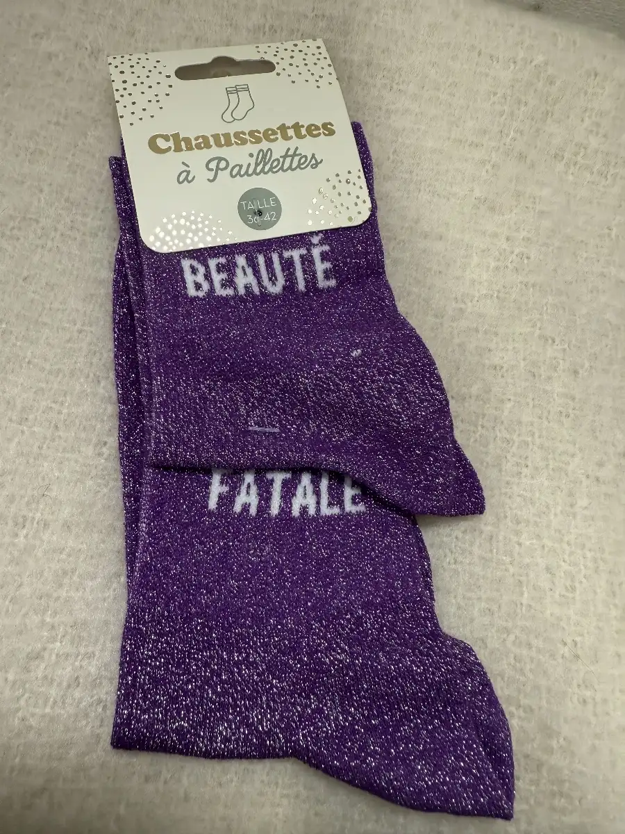 Les Chaussettes à Paillettes BEAUTE FATALE