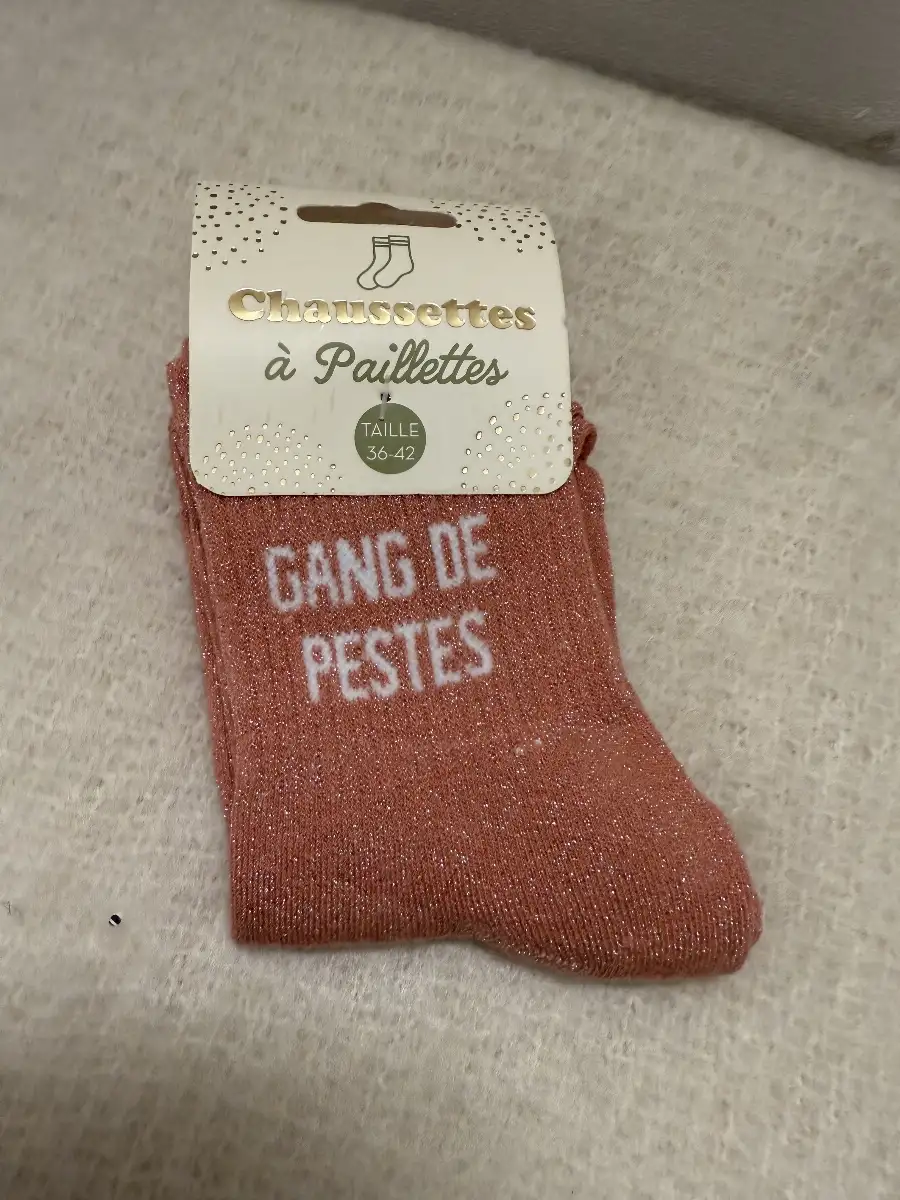 Les Chaussettes à Paillettes GANG DE PESTES