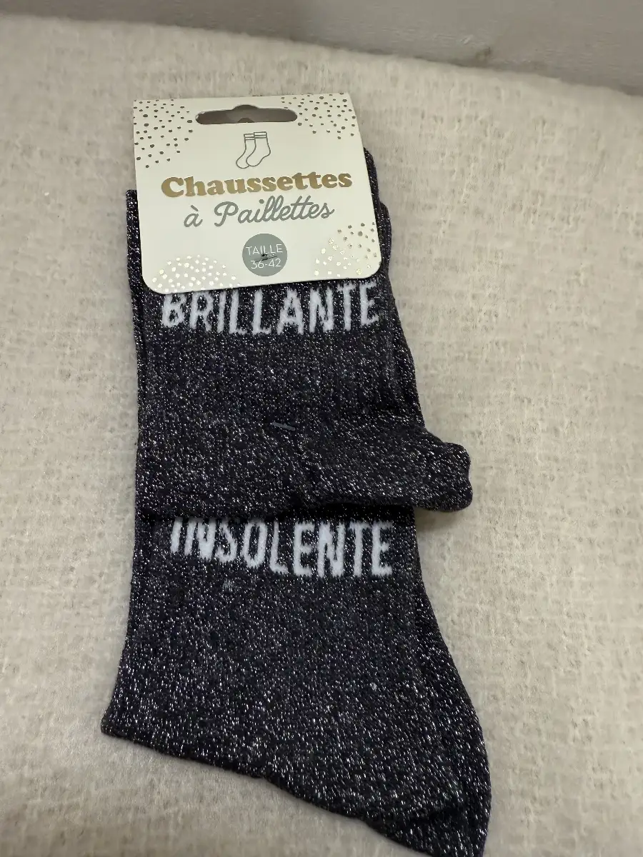 Les Chaussettes à Paillettes BRILLANTE INSOLENTE