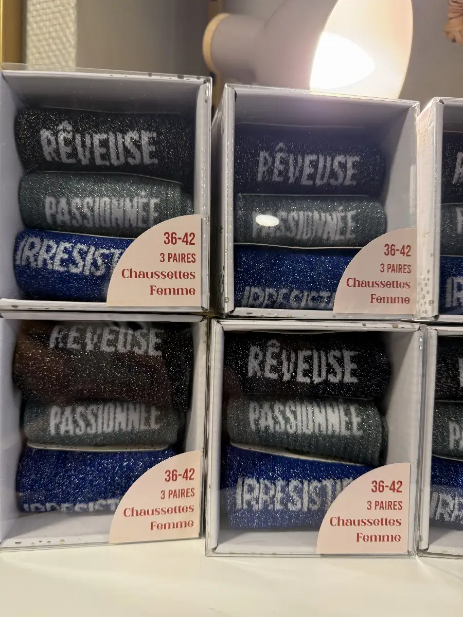 Coffret 3 paires Chaussettes Rêveuse