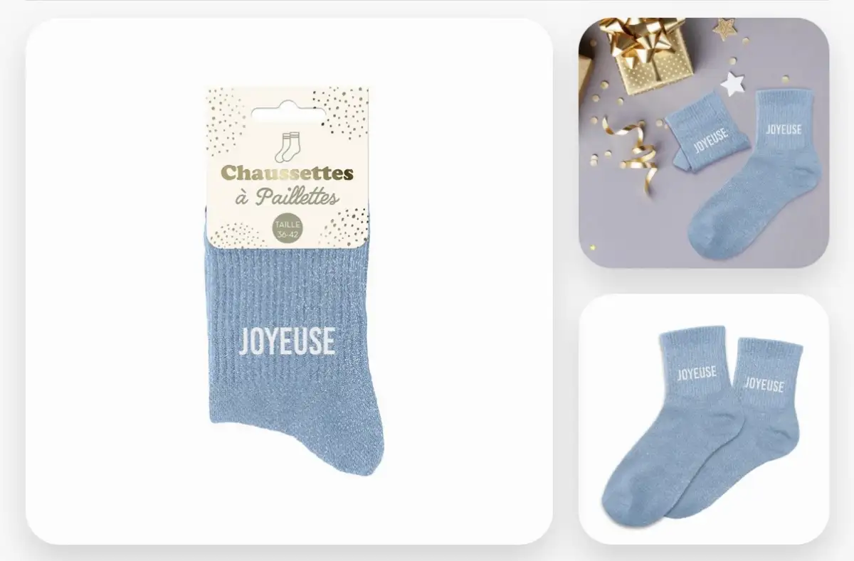Les Chaussettes à Paillettes JOYEUSE