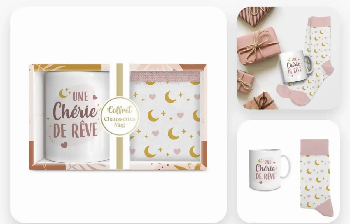 Coffret CHÉRIE DE REVE