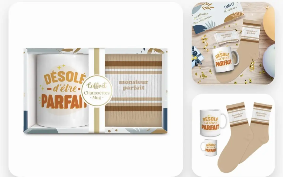 Coffret MONSIEUR PARFAIT