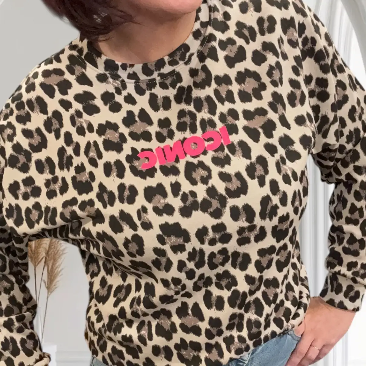 Sweat ICONIC léopard