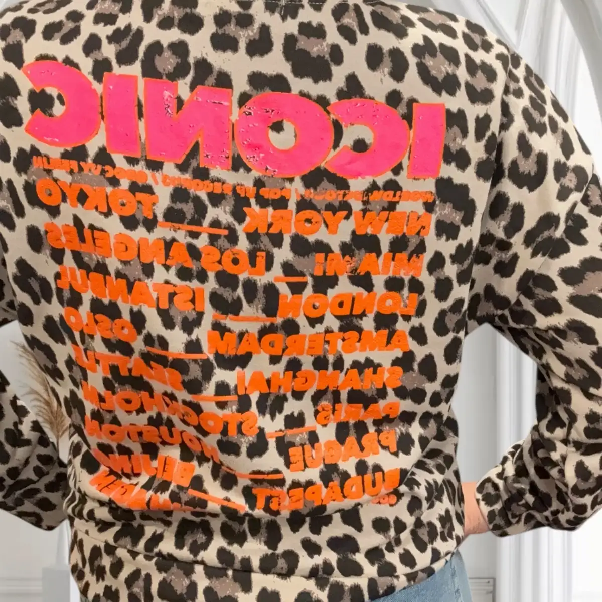 Sweat ICONIC léopard