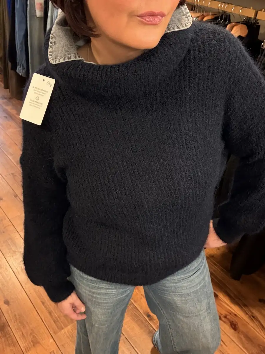 Pull Zoé #784 Marine