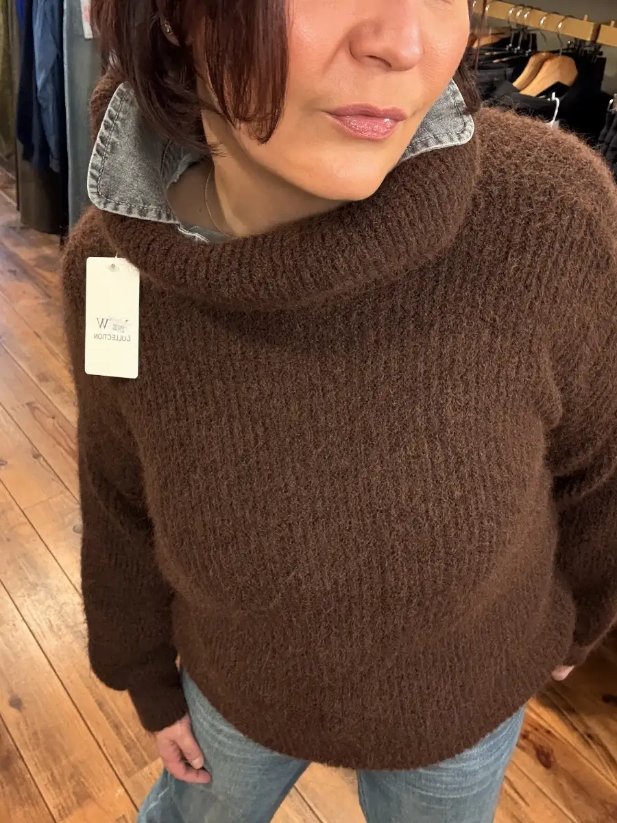 Pull Zoé #784 chocolat