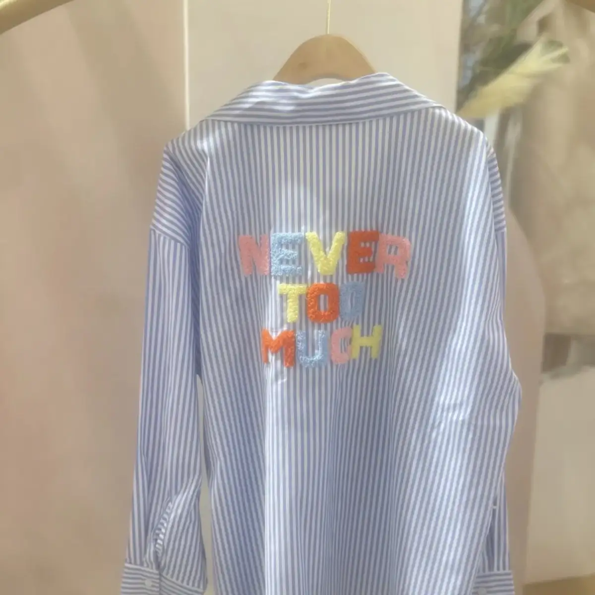 Chemise NEVER TOO MUCH #828