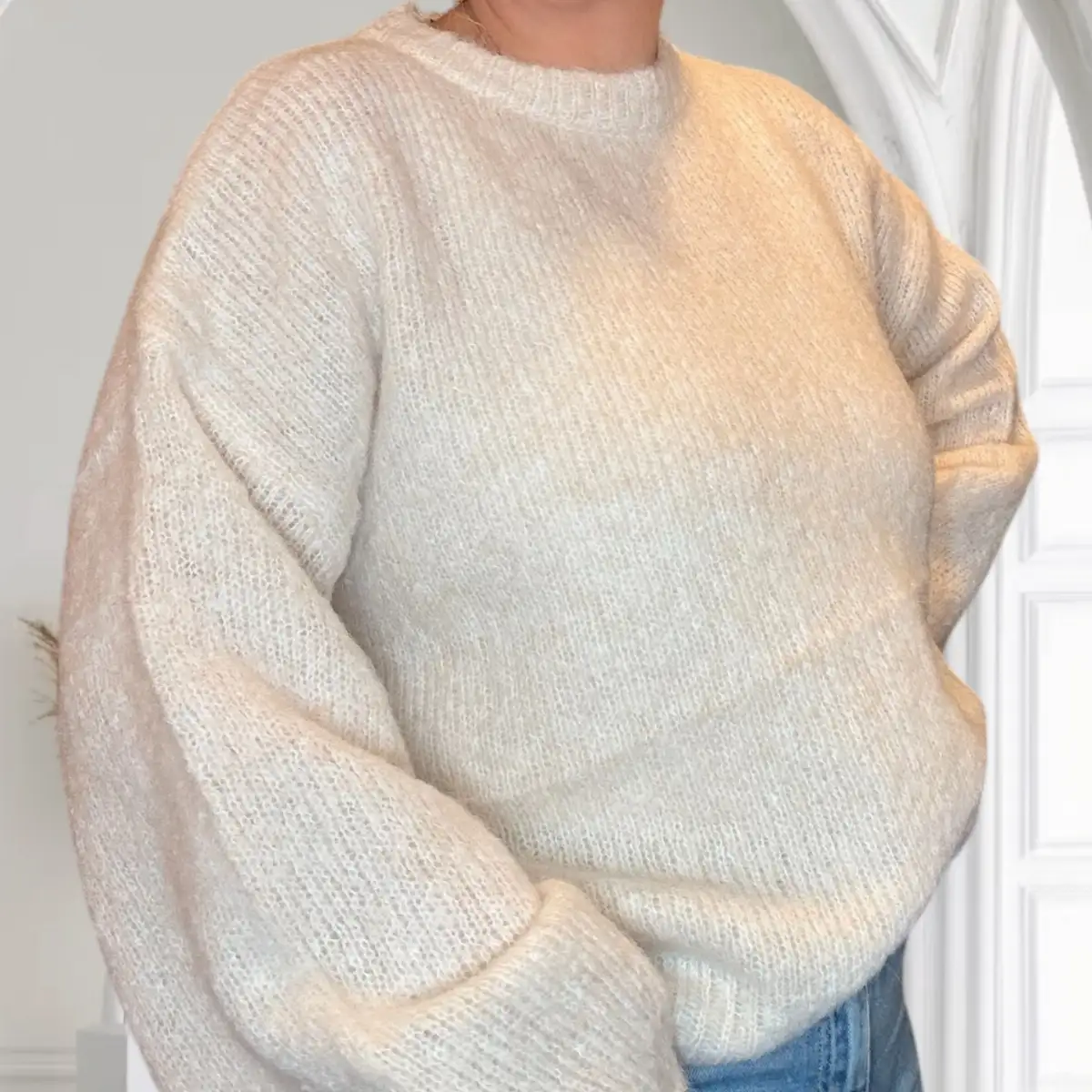 Pull Soline #811 Ecru