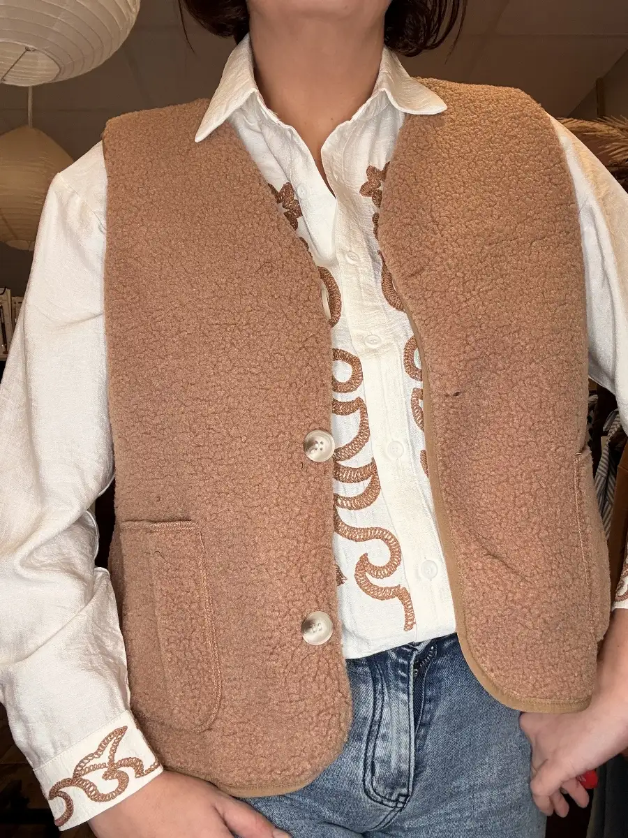 Gilet Vanessa #846 Moka