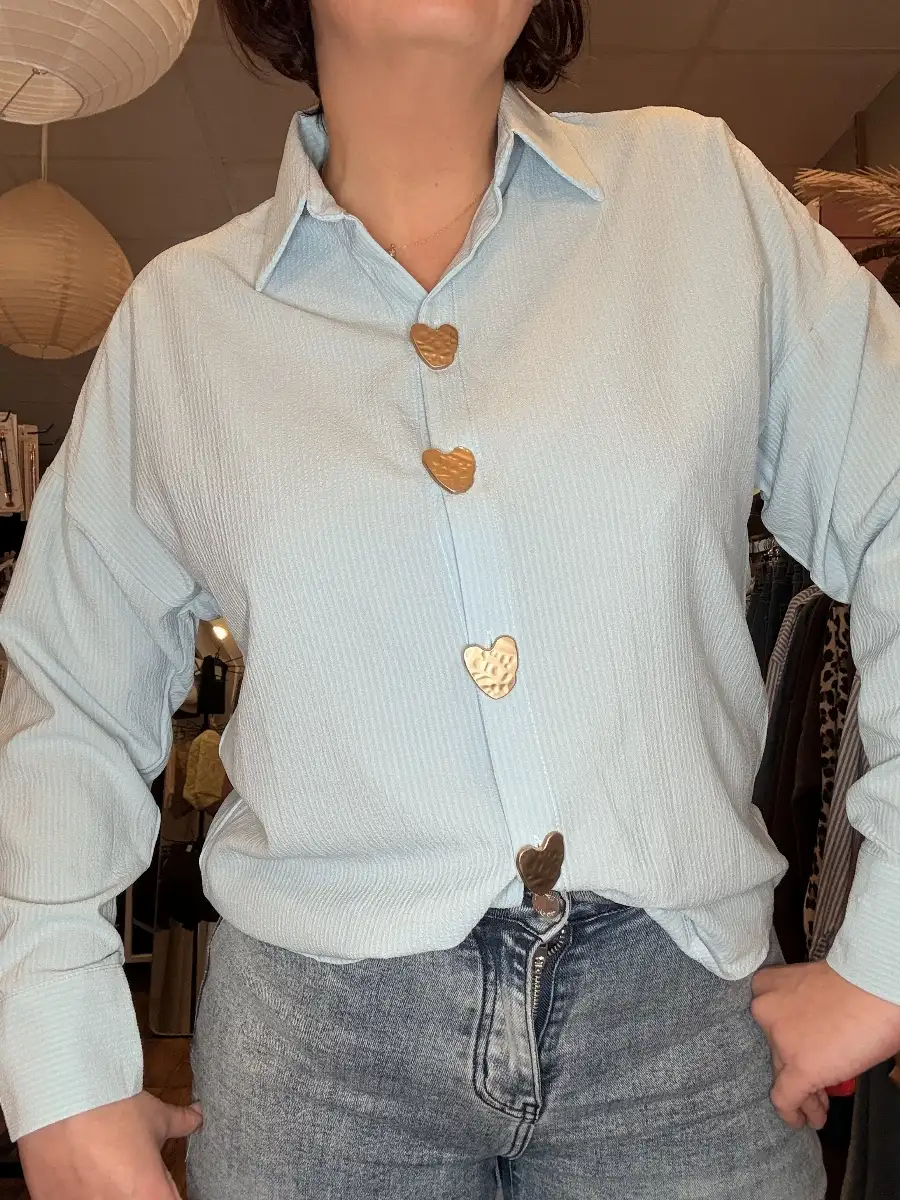 Chemise Cassie #849 Ciel