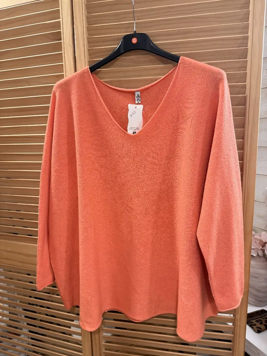 Pull Maeva #843 Pulpeuse (Papaye)