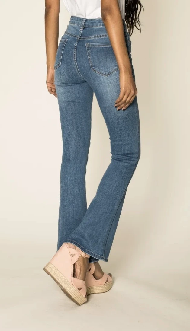 Jean Bootcut Constance #867 bleu medium