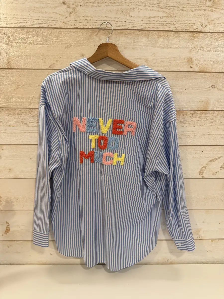 Chemise NEVER TOO MUCH #828