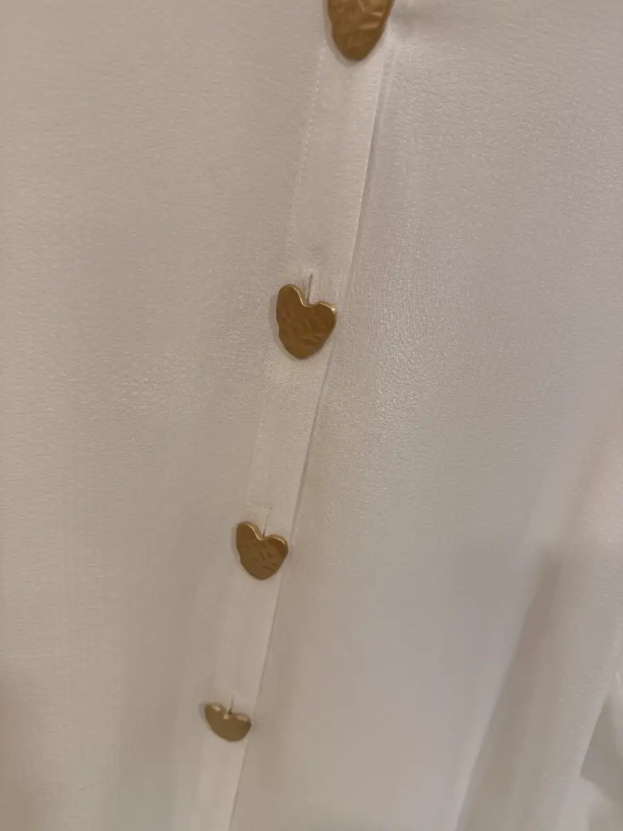 Chemise Cassie #841 blanc (pulpeuse)