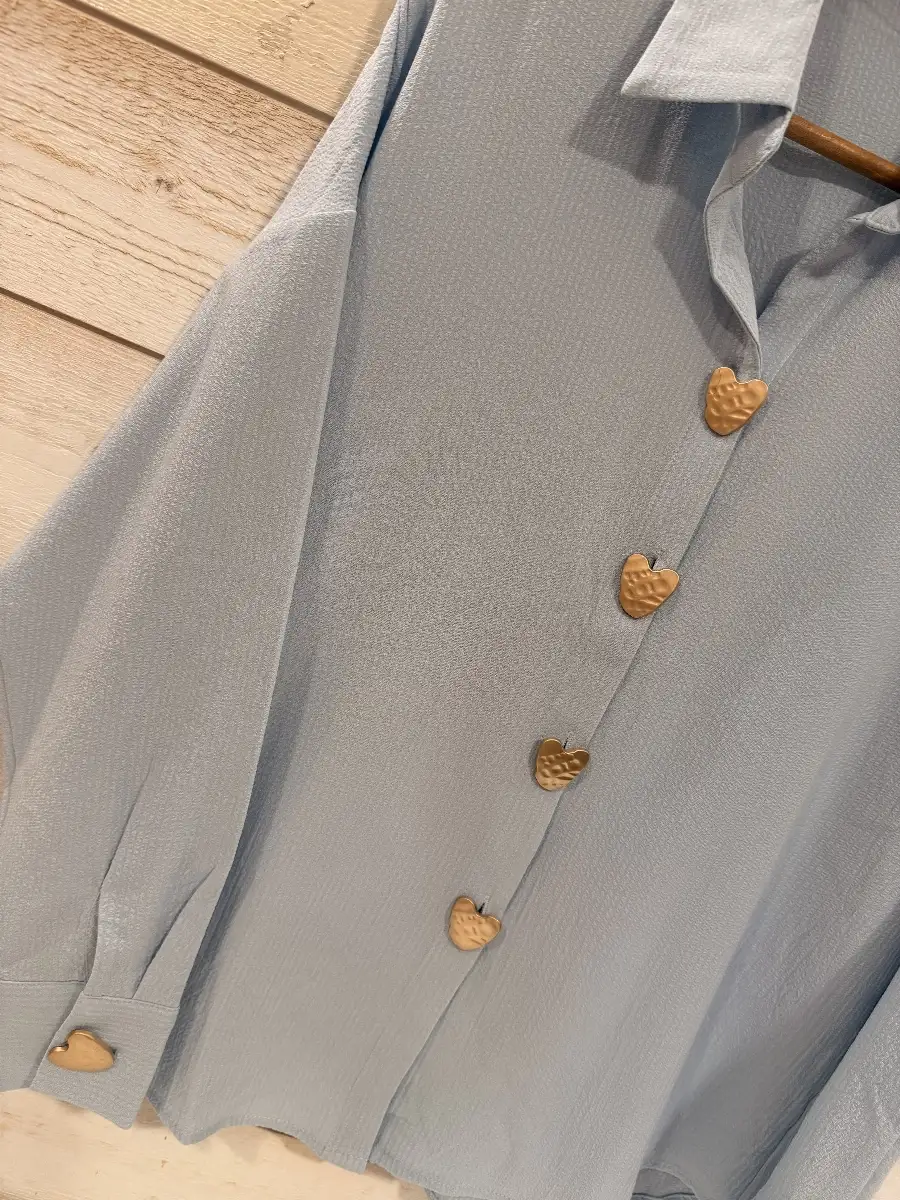 Chemise Cassie #849 Ciel