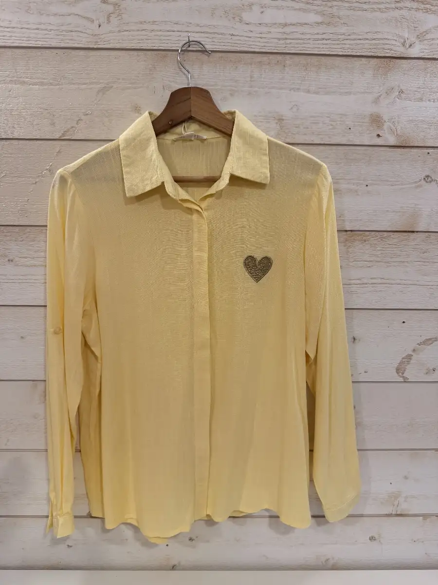 Chemise Axelle #850 Jaune