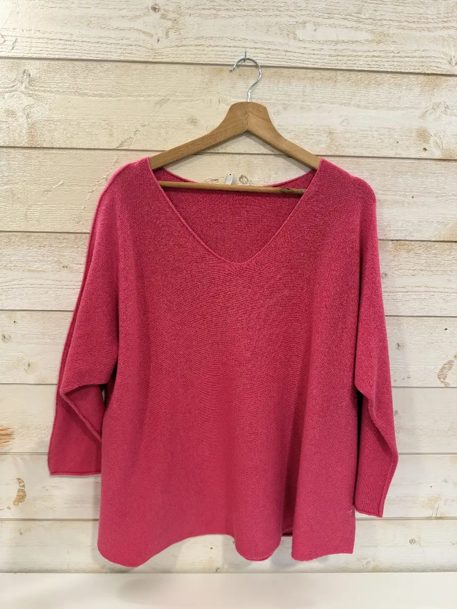 Pull Maeva #863 Pulpeuse (Fuchsia)