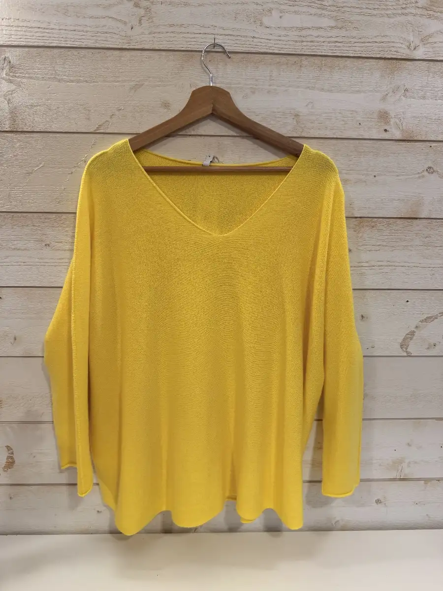 Pull Maeva #863 Pulpeuse (Citron)