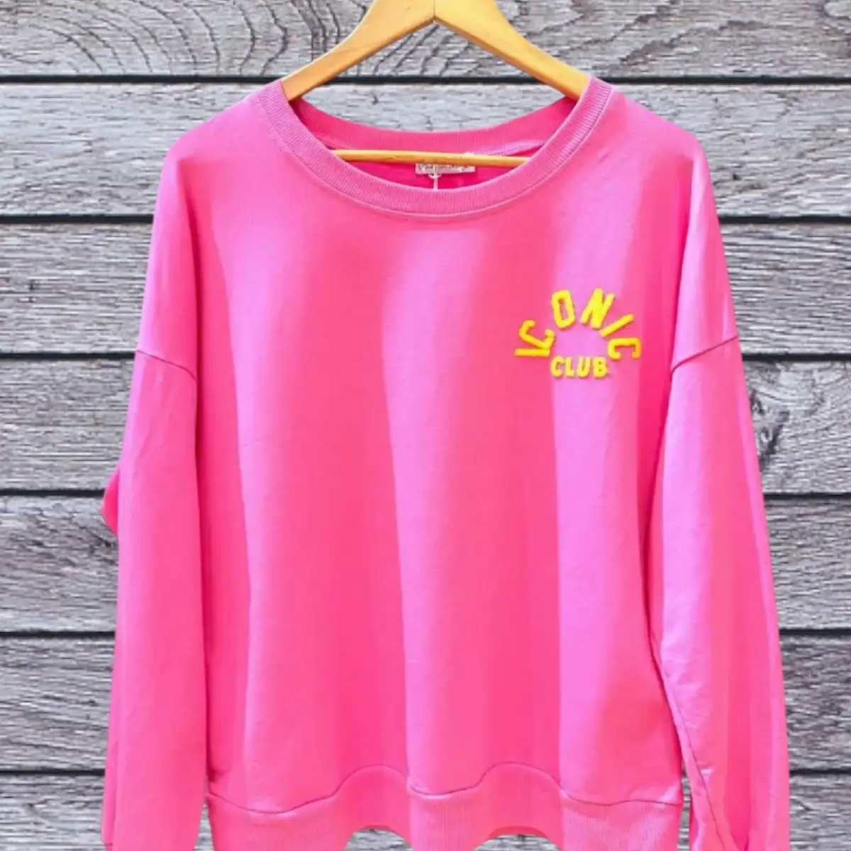 #873 Sweat ICONIC CLUB Fuchsia