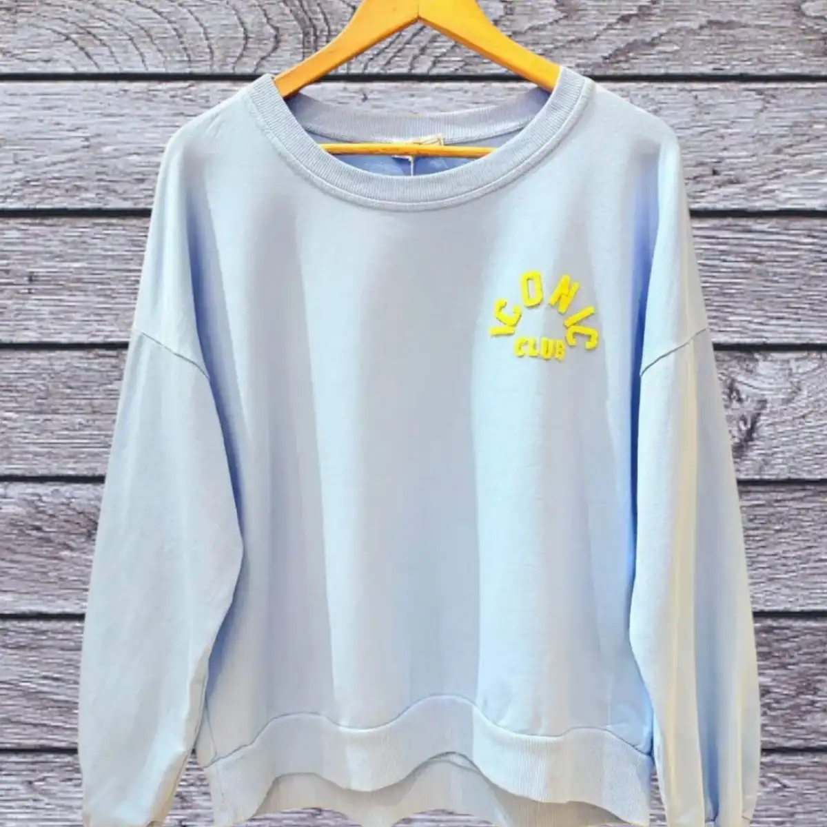 #875 Sweat ICONIC CLUB Ciel